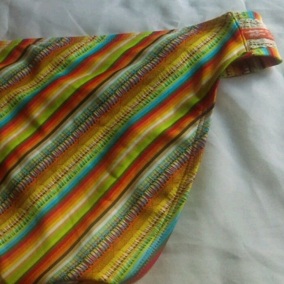 Lucky Brand Santiago Sunrise Basic Tab Side Bikini - Picture 5 of 5